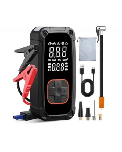 Rico Dijital Akü Takviye Cihazı Ve Lastik Şişirme Kompresörü