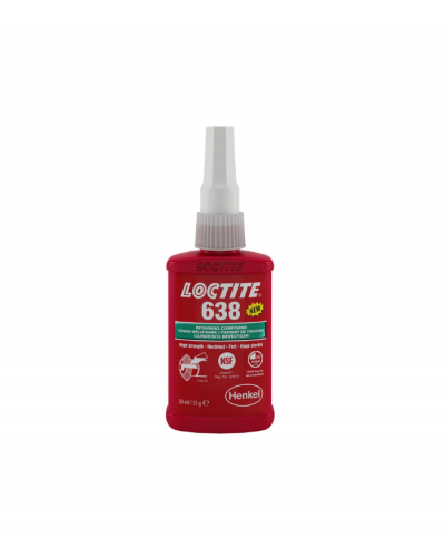 Loctite 638 Rulman Sabitleyici Yüksek Mukavemet 50 ml 1803363