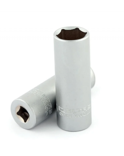 İzeltaş 9 mm 1/4" Altı Köşe Derin Lokma Anahtar