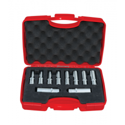 İzeltaş 10 Parça 1/2" Altı Köşe Derin Lokma Takımı