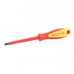 İzeltaş 3x60 1000V Elektrikçi İzoleli Yıldız Tornavida