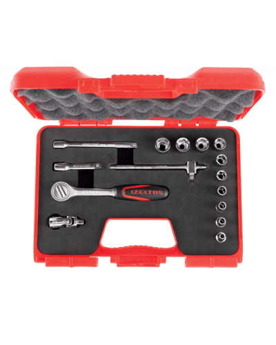 İzeltaş 15'li 1/4"Karbüratör Lokma Takımı