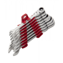İzeltaş 12'li Mafsallı Cırcır Kombine Anahtarı Takımı