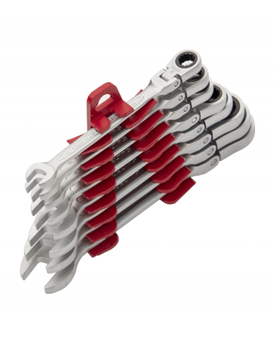 İzeltaş 12'li Mafsallı Cırcır Kombine Anahtarı Takımı