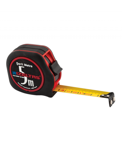 İzeltaş 3 Mt Plastik Stoplu Şerit Metre