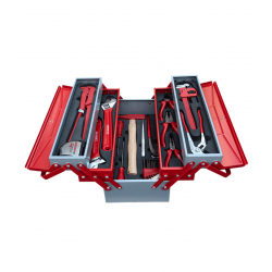 İzeltaş 28 Parça 5 Gözlü Tesisatcı Metal Takım Çantası