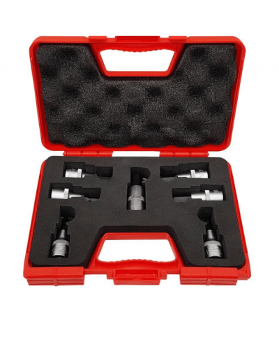 İzeltaş 1/2" 7'li Lokmalı Allen Uç Takımı