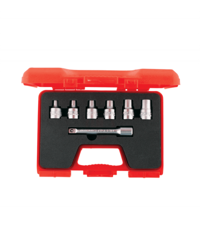 İzeltaş 7'li 1/2" Star Torx Lokma Takımı