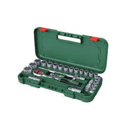 Bosch 1600A02Z9F 1/2'' Cırcırlı 25 Parça Lokma Takımı En Popüler Lokma Takımı