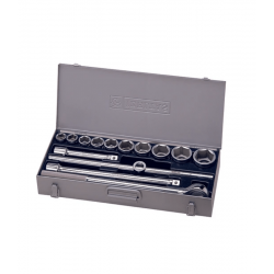 İzeltaş 3/4" 14'lü Ağır Tip Altı Köşe Lokma Anahtar Takımı